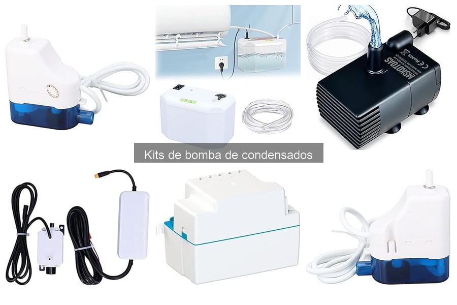 Usos prácticos de un kit de bomba de condensados