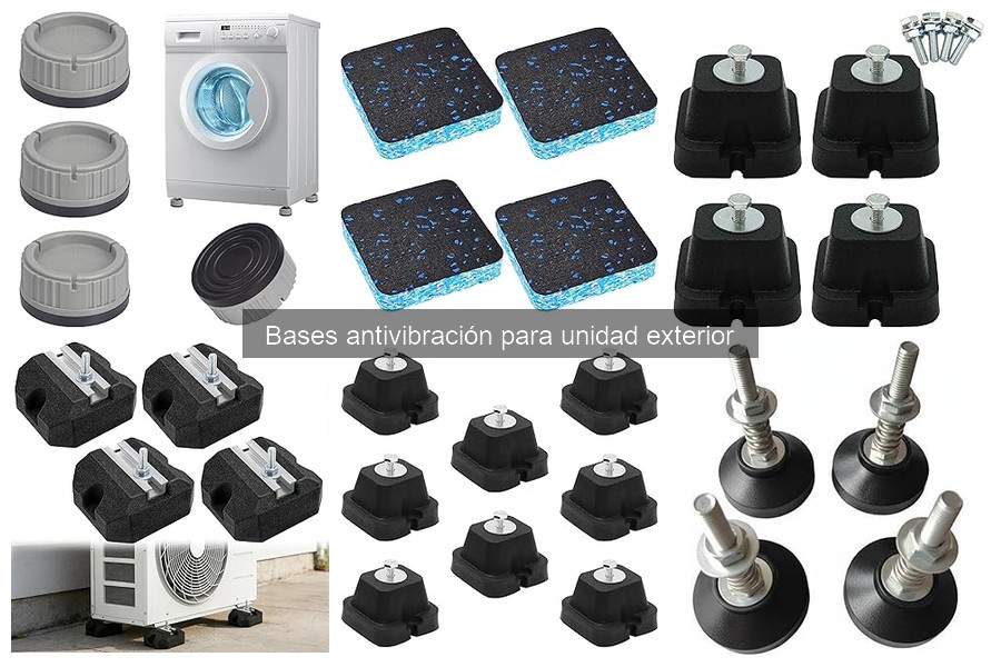 Ventajas de Bases Antivibración en Aire Acondicionado