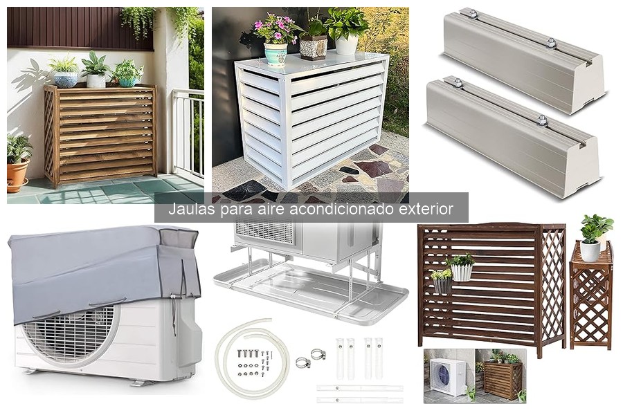 Ventajas de las jaulas para aire acondicionado exterior