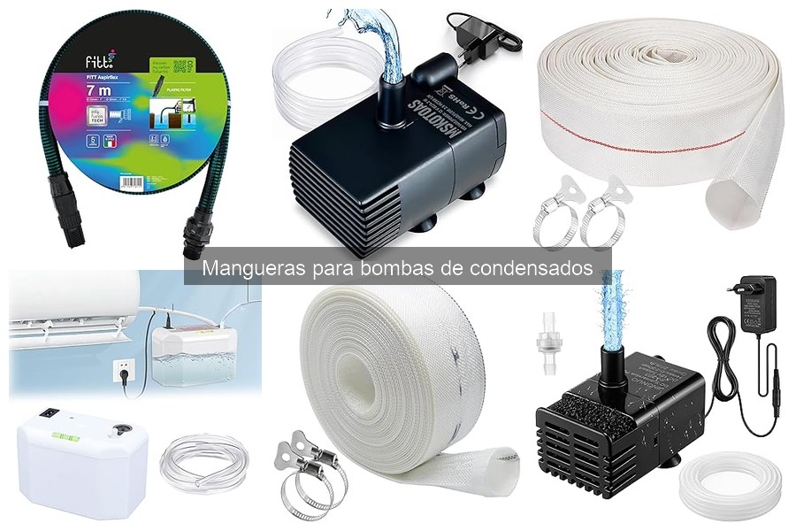 Ventajas de usar mangueras de alta calidad para bombas de condensados