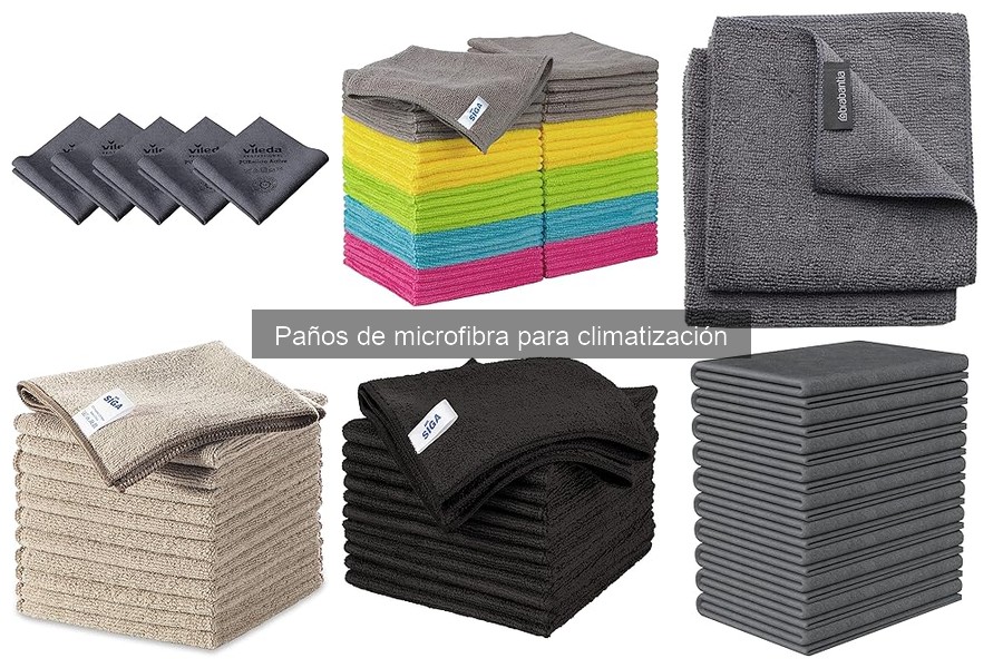 Ventajas de usar paños de microfibra en aire acondicionado