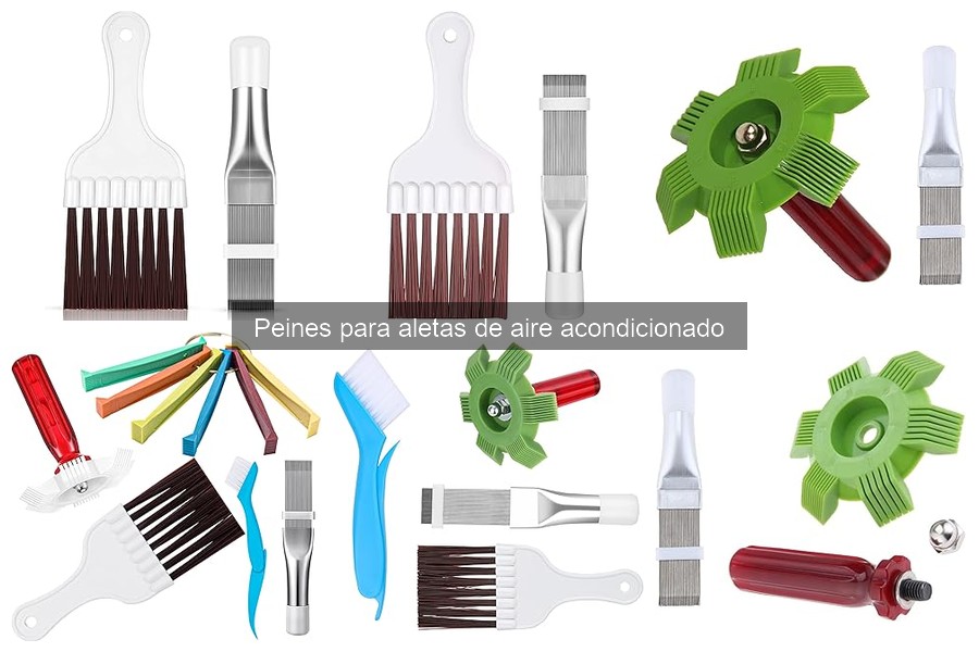 Ventajas de usar peines para aletas de aire acondicionado
