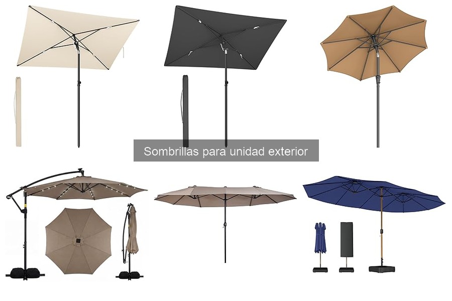 Ventajas de usar una sombrilla para unidad exterior de aire acondicionado