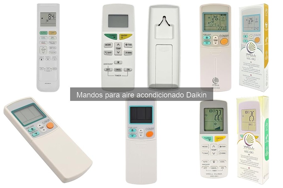 Ventajas del Mando Original Daikin para Aire Acondicionado