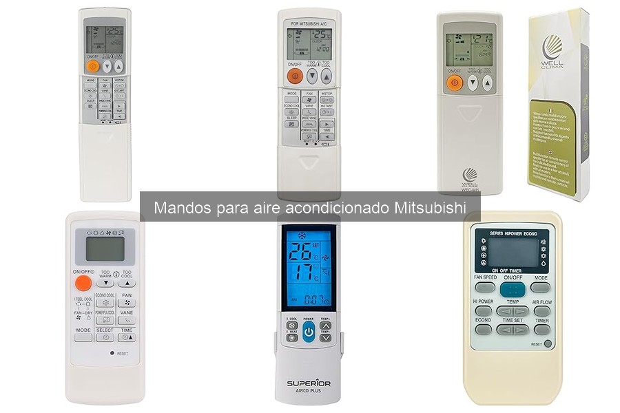 Ventajas del Mando Original para Aire Acondicionado Mitsubishi