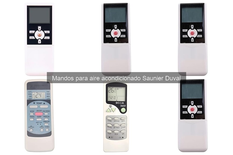 Ventajas del Mando Original Saunier Duval para Aire Acondicionado