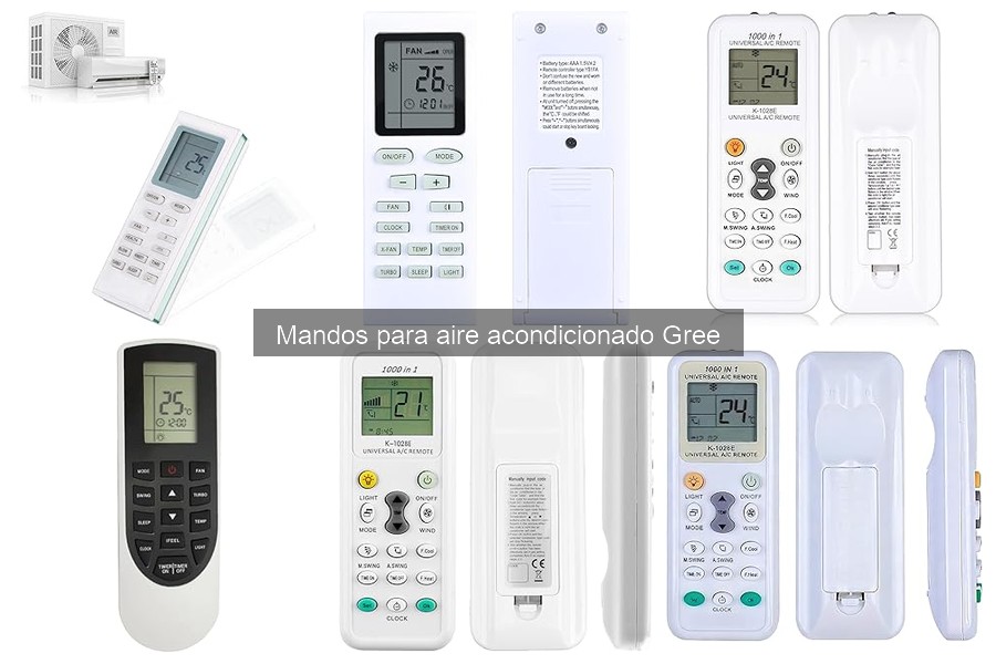 Ventajas del Mando Universal para Aire Acondicionado Gree