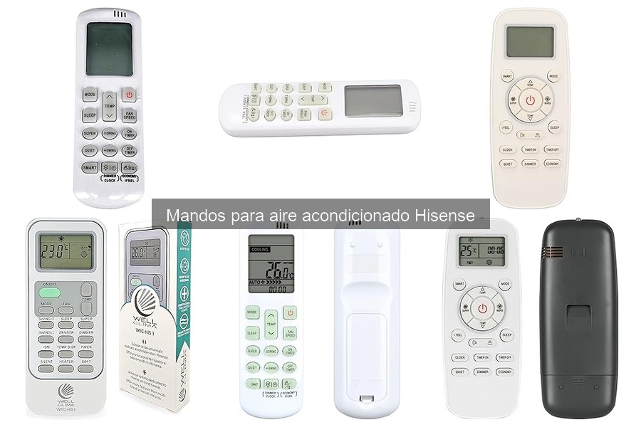 Ventajas del Mando Universal para Aire Acondicionado Hisense