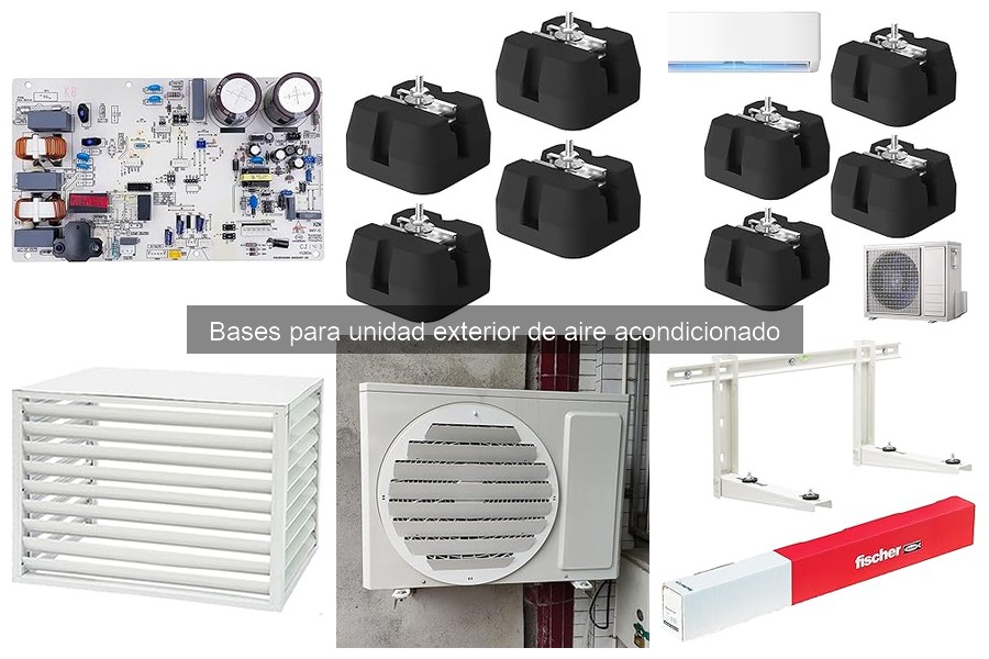 Ventajas y desventajas de bases elevadas para unidades de aire
