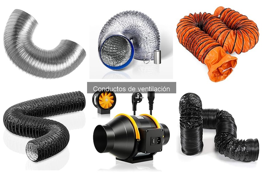 ** Ventajas y desventajas de conductos de ventilación flexibles vs. rígidos
