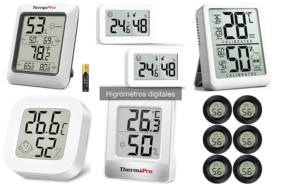 Ventajas y desventajas de los higrómetros digitales