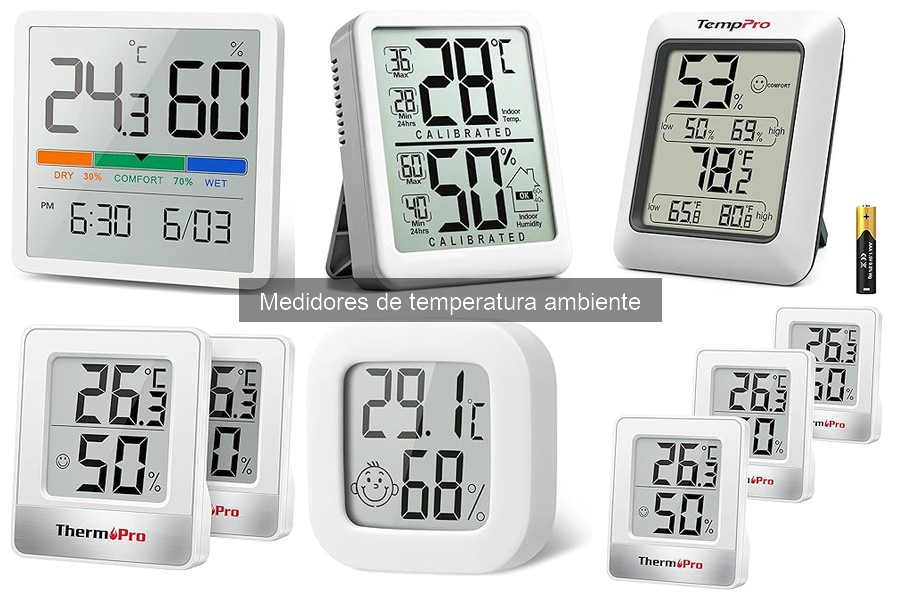 Ventajas y desventajas de los medidores de temperatura ambiente
