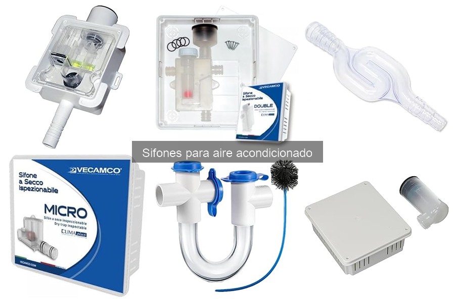 Ventajas y desventajas de los sifones para aire acondicionado