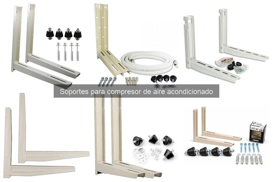 Ventajas y desventajas de los soportes para compresor de aire acondicionado