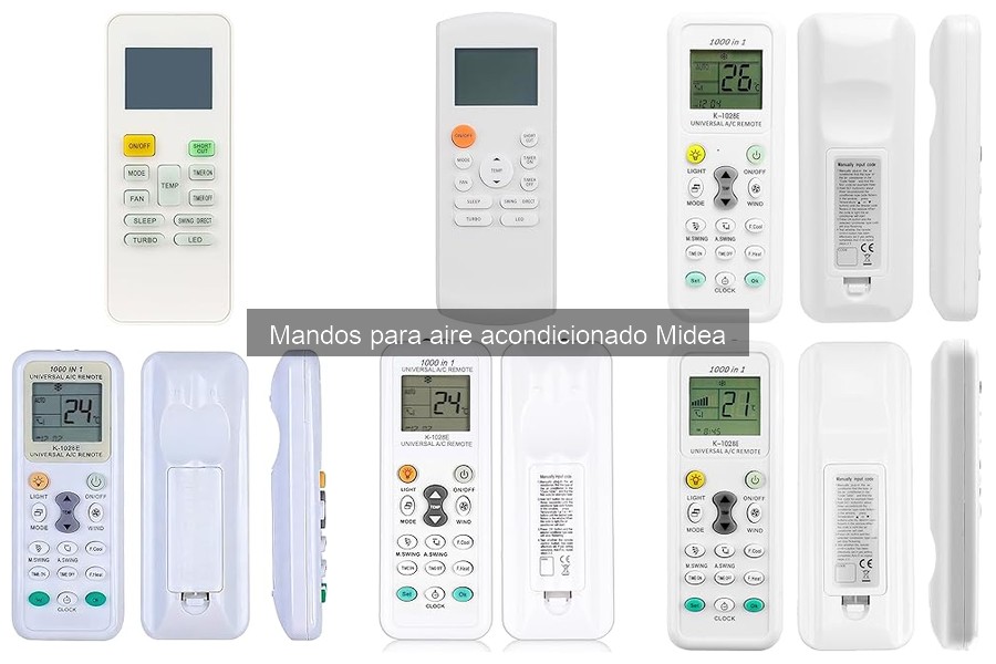 Ventajas y desventajas de mandos Midea: Originales vs Universales
