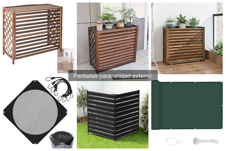 Ventajas y desventajas de pantallas para unidad exterior
