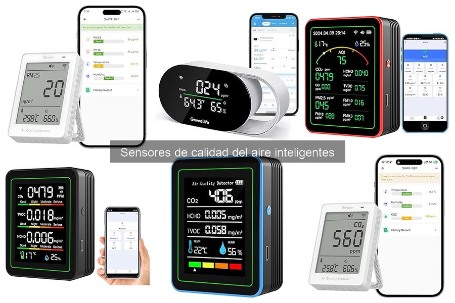 Ventajas y desventajas de sensores de calidad del aire inteligentes