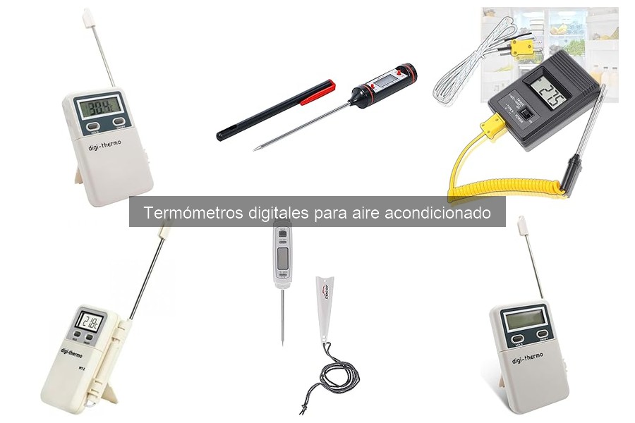 Ventajas y desventajas de termómetros digitales en aire acondicionado