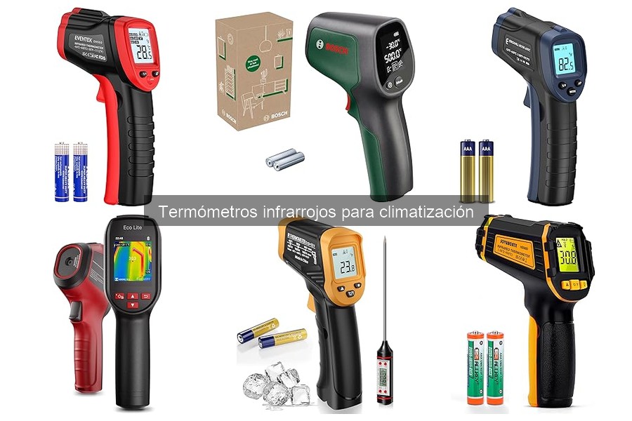 Ventajas y desventajas de termómetros infrarrojos en aire acondicionado