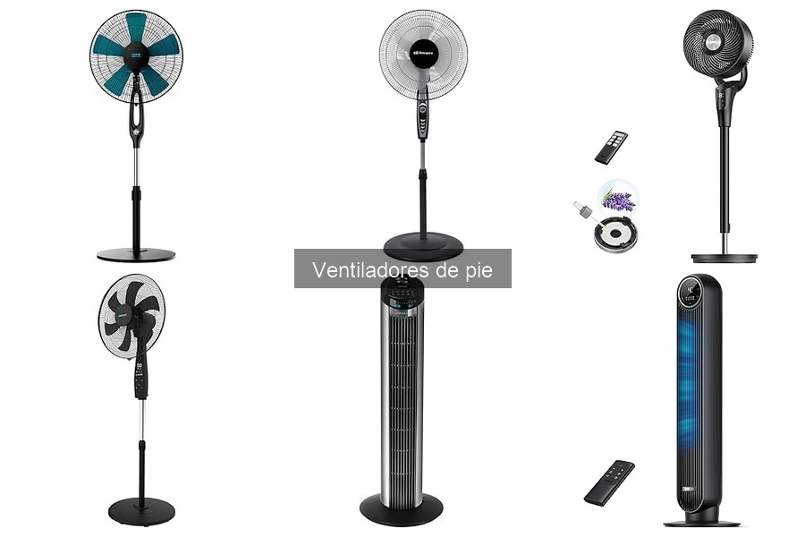 Ventiladores de pie con control remoto: pros y contras
