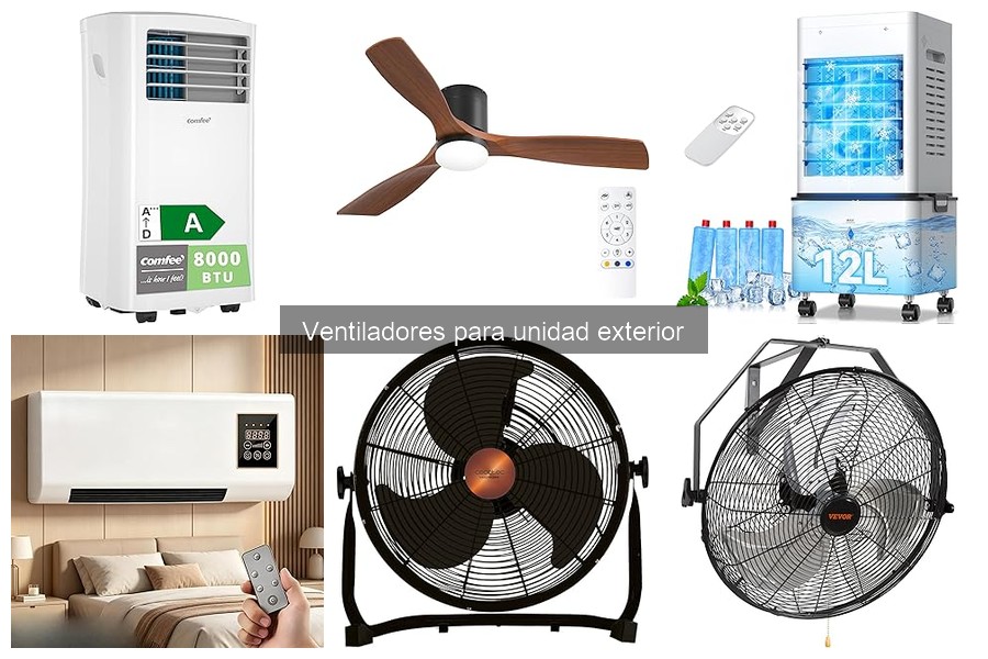 Ventiladores para unidad exterior: Ventajas y desventajas